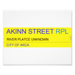 Akinn Street  Photo Prints