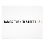 James Turner Street  Photo Prints