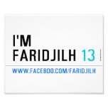 i'm      faridjilh  Photo Prints