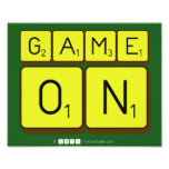 GAME
 ON  Photo Prints