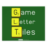 Game
 Letter
 Tiles  Photo Prints