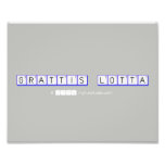 GRATTIS LOTTA  Photo Prints