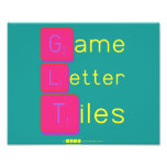 Game
 Letter
 Tiles  Photo Prints