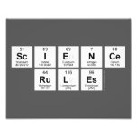 science
 rules  Photo Prints