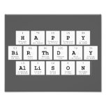 Happy
 Birthday
 Allison  Photo Prints