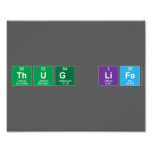 THUG LIFE   Photo Prints