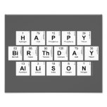 Happy
 Birthday
 Allison  Photo Prints