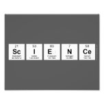 science  Photo Prints