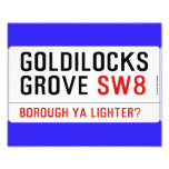 GOLDILOCKS GROVE  Photo Prints