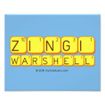   Zingi
 Warshell
   Photo Prints