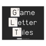 Game
 Letter
 Tiles  Photo Prints