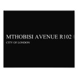 Mthobisi avenue  Photo Prints