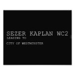 Sezer kaplan  Photo Prints