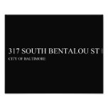 317 south bentalou st    Photo Prints