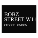 BOBZ Street  Photo Prints