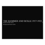 the hammer and sickle  Photo Prints