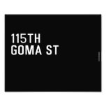 115TH Goma St  Photo Prints