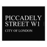 piccadely Street  Photo Prints