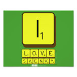 i
 love 
 svenky  Photo Prints