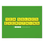 Tea Solves
 Everything  Photo Prints