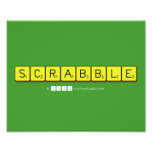 SCRABBLE  Photo Prints