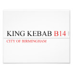 King Kebab  Photo Prints
