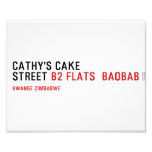 Cathy's Cake Street  Photo Prints