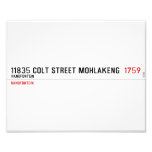 11835 Colt Street Mohlakeng   Photo Prints