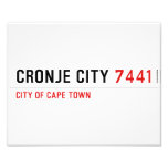 Cronje City  Photo Prints