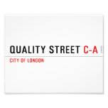 Quality Street  Photo Prints