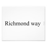 Richmond way  Photo Prints