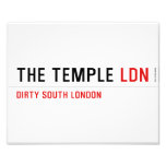 The Temple  Photo Prints