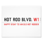 Hot Rod Blvd.  Photo Prints