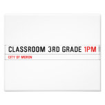 Classroom 3rd grade  Photo Prints