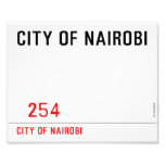 city of nairobi       Photo Prints