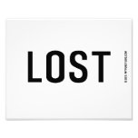 Lost  Photo Prints