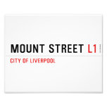 Mount Street  Photo Prints