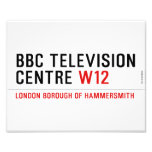 BBC TELEVISION CENTRE  Photo Prints