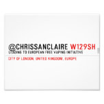 @ChrisSanClaire  Photo Prints