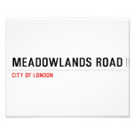 Meadowlands Road  Photo Prints