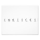 Chemistry   Photo Prints