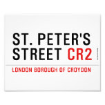 St. peter's Street  Photo Prints