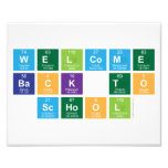 Welcome
 Back to
 School  Photo Prints