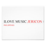 ilove music  Photo Prints
