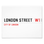 London street   Photo Prints