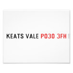 Keats Vale  Photo Prints