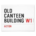 Old  Canteen  building  Photo Prints