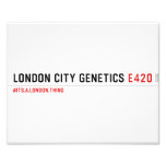 London city genetics  Photo Prints
