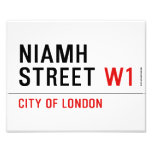 Niamh Street  Photo Prints