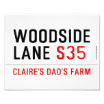 Woodside Lane  Photo Prints